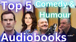 Top 5 Comedy amp Humour Audiobooks You Need to Hear Best Funniest Audiobooks on Audible 🎧😂 [upl. by Ney]