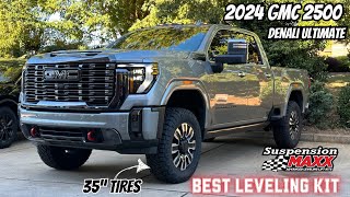 Is SuspensionMAXX the best torsion key leveling kit for your BRAND NEW GMC Sierra Denali Ultimate [upl. by Gwenette]