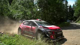 Andreas Mikkelsen testing the Citroën C3 WRC for the very first time [upl. by Irina]