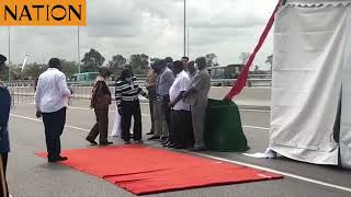 Mombasa leaders await President Kenyatta for the opening of Makupa Bridge [upl. by Sherrod]