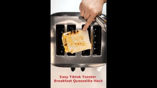 Tiktok Easy Breakfast Quesadilla Recipe BREAKFAST HACK [upl. by Inahet]