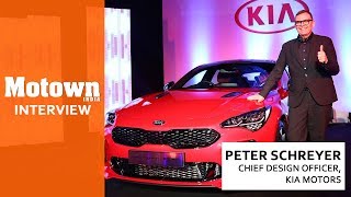 Interview with Peter Schreyer Chief Design Officer Kia Motors [upl. by Anhoj]