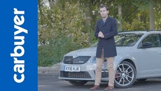 Skoda Octavia vRS Estate 20132017 review  Carbuyer [upl. by Natalya422]