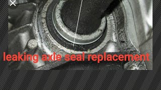 How to replace most honda axles and outer transmission seal [upl. by Kristie]