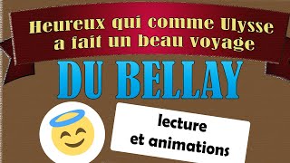 Du Bellay  Heureux qui comme Ulysse a fait un beau voyage  Lecture [upl. by Kassity]