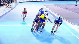 Senior Men 1000m Sprint Final Inline Speed Skating World Championship 2021  Ibague Columbia [upl. by Ailec]