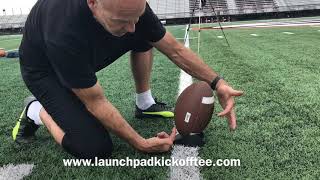 Launch Pad Kick Off Tee 70 Yards [upl. by Alhahs]