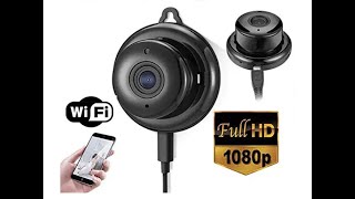 SmartCam Mini Full HD 1080P Camera Professional Wireless WiFi Home IPAP Camera Camcorder Monitor Ni [upl. by Baer]