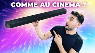 Comment une BARRE DE SON boost la qualité du SON de votre TV  Démo BINAURAL du Dolby ATMOS [upl. by Sualocin]