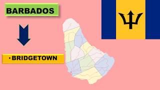 CARICOM Countries and their capital [upl. by Alyek]