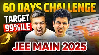 JEE Main 2025 60 Day Challenge  Revision Series Launch jee1jee2025 [upl. by Eetse]