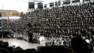 Satmar Rebbe Dancing Mitzvah Tantz 3711 Part 2of2 [upl. by Ahsieym]