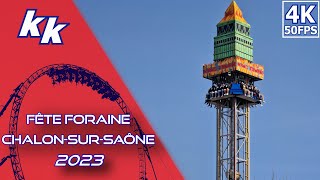 Fête Foraine de ChalonsurSaône 2023 [upl. by Viking]