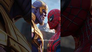 SpiderMan single handedly defeats the strongest heroes☠️ marvel spiderman captainamerica thanos [upl. by Suoivart878]