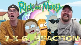 RICK AND MORTY 7X6 REACTION  RICKFENDING YOUR MORT  ANOTHER GREAT CLIP EPISODE [upl. by Milburr377]