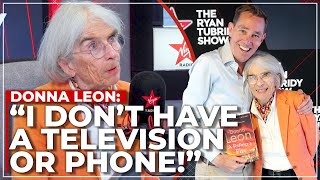 Donna Leon Being a bestselling author without a TV or phone ❌📺 [upl. by Dymphia]