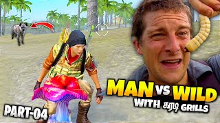 😂Man Vs Wild Free Fire Version Tamil  Part04 WipingTamizhan [upl. by Poul961]