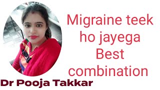 Migraine Headache Homeopathic Medicine Combination How to use [upl. by Atilam869]