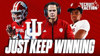 Indiana Hoosiers ROLL To Another Win Gaining Recruiting Momentum [upl. by Aicnetroh]