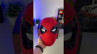 Maska na żywo idealnie odwzorowuje Spidermana 🤩 spiderman marvel milesmorales mask dc [upl. by Lyj]