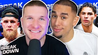 Ryan Garcia’s Outbursts Jake Paul Fight Controversy Misfits Suing Adin Ross  The Breakdown Ep 36 [upl. by Hett]