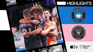 Charlotte FC vs Inter Miami CF  Hot Streak Continues  Full Match Highlights  July 3 2024 [upl. by Raphaela934]