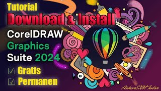 Cara Download dan Install Corel Draw 2024 Gratis [upl. by Shimberg]