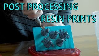 How To Post Process Resin Prints [upl. by Lah954]