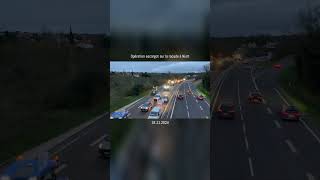 🚜🇫🇷 🐌 Opération escargot sur la rocade à Niort agriculteurs DeuxSèvres 18112024  MonCarnivore 🥩 [upl. by Noirrad]