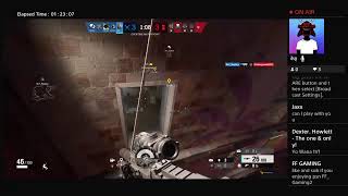 Tom Clancy Rainbow six siege playing till im rank 50 [upl. by Eimyaj]