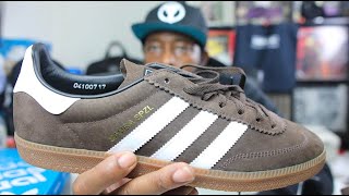 ADIDAS SPEZIAL  SAMBA DECO SPZL TWO FEET BARE CREPS [upl. by Harihs]