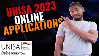 How to apply at UNISA online for 2023 admission  University of South Africa [upl. by Suirtemid]