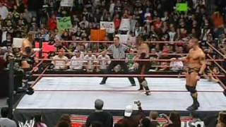 Triple H vs Randy Orton amp Umaga [upl. by Nadean535]