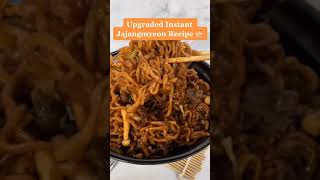 Upgraded Instant Jajangmyeon Recipe [upl. by Edlin]