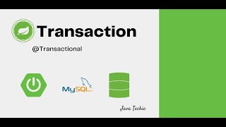 Spring Boot  Spring Data JPA Transaction Management  Transactional  JavaTechie [upl. by Adelric]