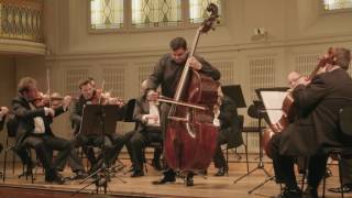 Ödön Racz Dittersdorf Concerto in E major for Double bass II Adagio Double Bass [upl. by Irap]