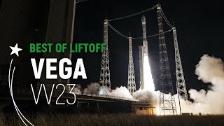 Flight VV23  Vega Best of Liftoff  Arianespace [upl. by Hnah]