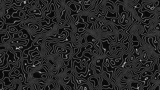 1 Hour of Dark Abstract Height Map Pattern Loop Animation  QuietQuests [upl. by Ylsel]