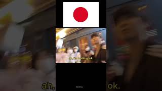 Polyglot prank on JAPANESE TOURIST 😂 polyglot prank shorts [upl. by Otxilac]