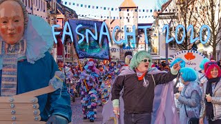 FASNACHT 2020 fasnet in VillingenSchwenningen  BadenWürttemberg Germany [upl. by Ketchan]