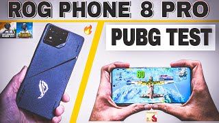 Rog Phone 8 Pro Pubg test ROG Phone 8 Pro Graphics test 😱😱😱 [upl. by Marino256]