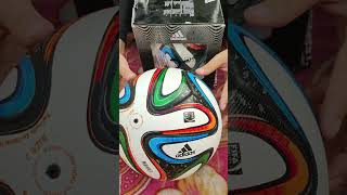 Adidas Brazuca The Most Sold Football  Soccer World Cup 2014 [upl. by Otanutrof]