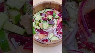 Beets salad 🥗 healthysalad greeksalad [upl. by Audrie]