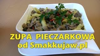 Zupa pieczarkowa od Smakkujawpl [upl. by Dede]