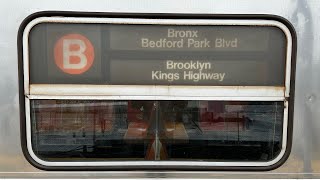 IND Subway R68 B Train Ride from Kings Highway to Bedford Park Boulevard [upl. by Nameloc]