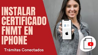 ✅Cómo INSTALAR el CERTIFICADO DIGITAL FNMT en iPhone en 2024 📲 TUTORIAL PASO A PASO [upl. by Claretta]