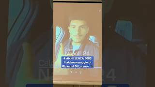 DI LORENZO videomessaggio per il MEMORIAL MARADONA 📲🔟💙 [upl. by Adok530]