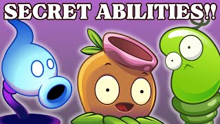 PvZ 2 Secret Abilities  Plants vs Zombies 2 Secret Abilities Part 2 [upl. by Ruy]