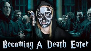 Becoming a Death Eater Makeover  Makeup Tutorial [upl. by Nnyre874]