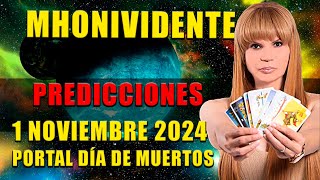 Predicciones 1 Noviembre 2024 Mhonividente [upl. by Nhguavoj]